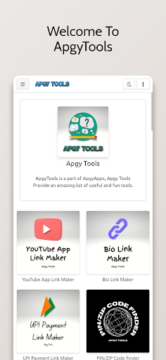 Android application Apgy Tools - Fun Amazing Tools screenshort