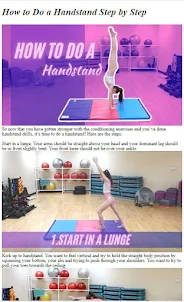 Gymnastics Handstand Exercises