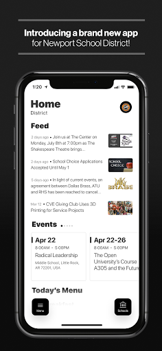 Android application Newport School District screenshort