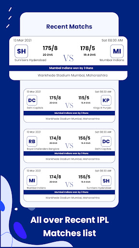 Tata IPL 2023- Live Score Screen 3