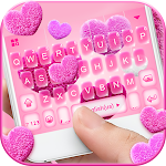 Cover Image of 下载 Valentine Plush Heart Keyboard  APK