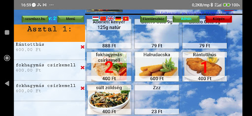 ePénztárgép - Smart-Cash Screen 2