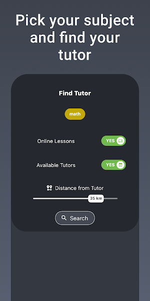 Lessons: Find your tutor screenshot 1