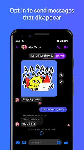 Messenger Text and Video Chat for Free v176.0.0.4.79 beta poster-1
