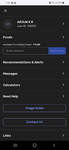 Shareetrade Screen 3
