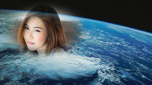 Android application Earth photo frame costume mont screenshort