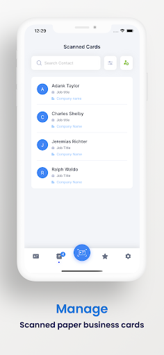 ShareEcard Biz Screen 2