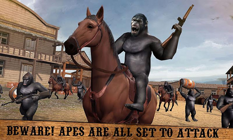 Angry Gorilla Cowboy Survival - 1.5 - (Android)