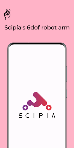 Android application Scipia ROBOCON screenshort
