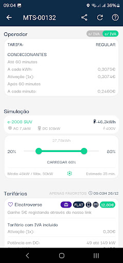 Plan2Charge - Simulador VE