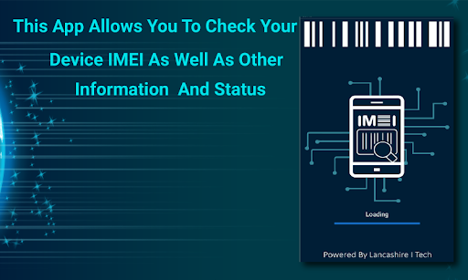 Android application Check IMEI Number – View Full screenshort