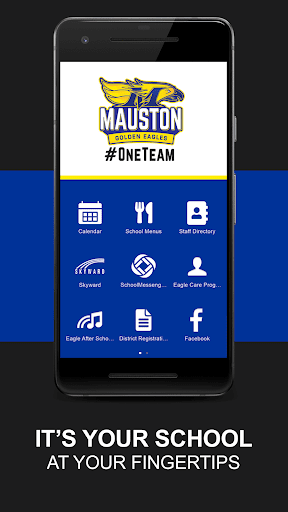Android application Mauston School District screenshort