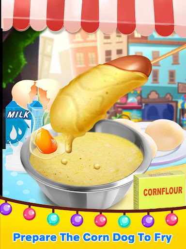 Android application Street Food - Corn Dog Maker screenshort