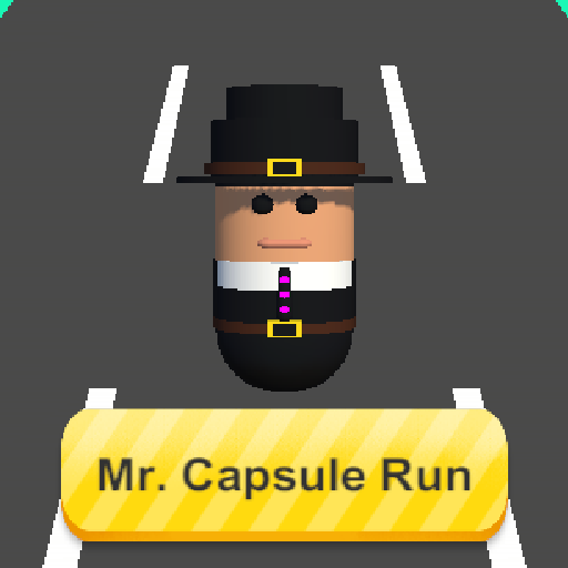 Mr. Capsule Run logo
