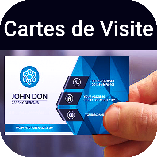 Cartes de visite gratuites 75 modèles + Logo Maker