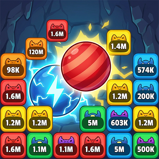 Idle Brick Break: Merge Balls icon