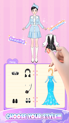 Paper Doll Diary: Dress Up DIYのおすすめ画像5