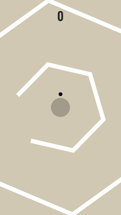 Hexagon Dot: Improve Reflex Sk - Screenshot 1