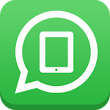 Install Whatsapp en tablet icon