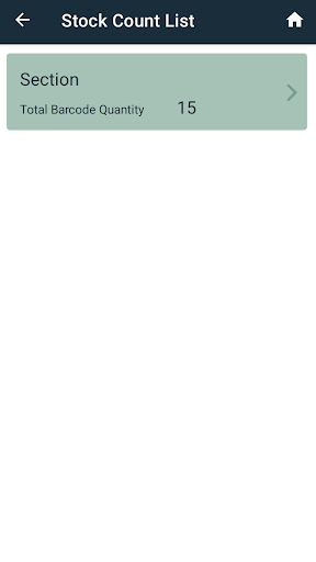 Handheld Terminal Stocktaking Screen 3