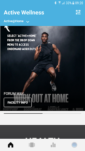 Android application Active Wellness screenshort