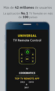 Captura de Pantalla 1 Remoto universal de TV: Inteli android
