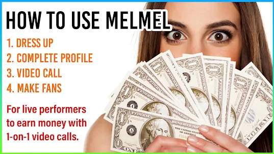 Melmel: earn more by cammodel