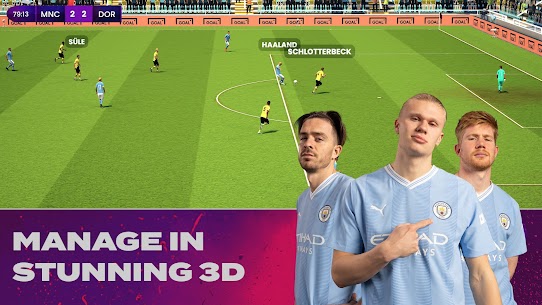 Soccer Manager 2024 MOD (Mega Menu, No Ads) 1