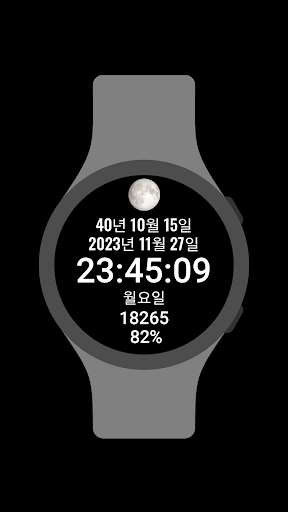 Korea Watch Face Screen 3