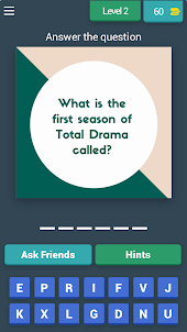 Total Drama all in-QUIZ