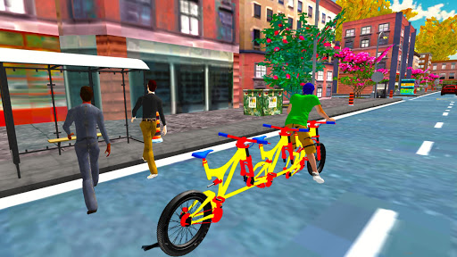 Modern Tuk Tuk Auto Cycle Free Driving Games