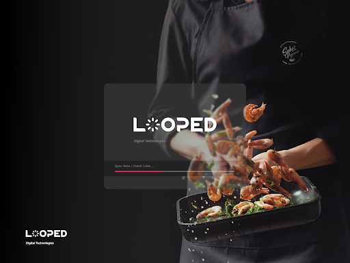 Android application Looped POS screenshort
