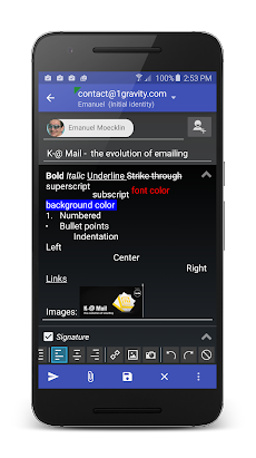 K-@ Mail - Email Appのおすすめ画像4