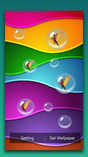 Twisted Colors Live Wallpaper Screen 2