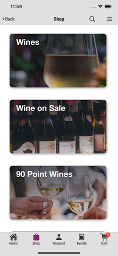 Wines & More Walpole Screen 2