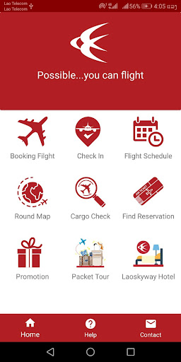 Android application lao skyway screenshort