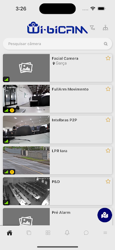 Android application Wi-BiCAM screenshort
