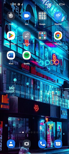 Android application 4K Cyberpunk Wallpapers,HD screenshort