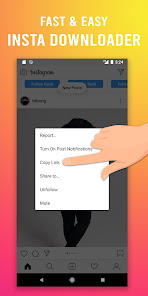 Captura 9 Instas: Download for Instagram android
