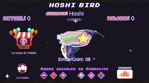 Emberlith VTuber - Hoshi Bird Screen 3