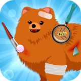 Crazy Pet Vet Animal Doctor Game - Free icon