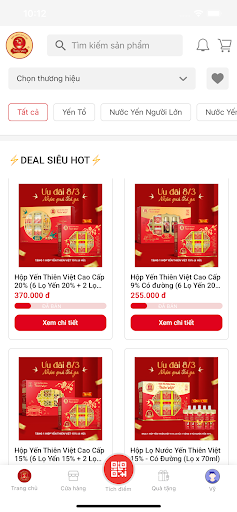 Q-SHOP - Yến Sào Thiên Việt Screen 2