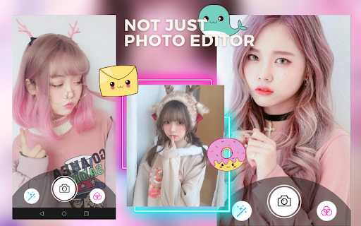 Android application Kawaii Filter Cute Camera screenshort