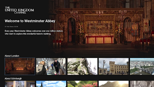 The United Kingdom Channel Screen 2