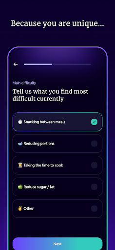 Screenshot of Kure: Hypnosis for Weight Loss