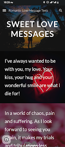 Romantic Love Message Text