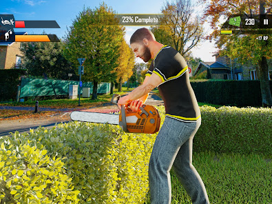 Screenshot 11 Mowing Simulator - Lawn Grass android