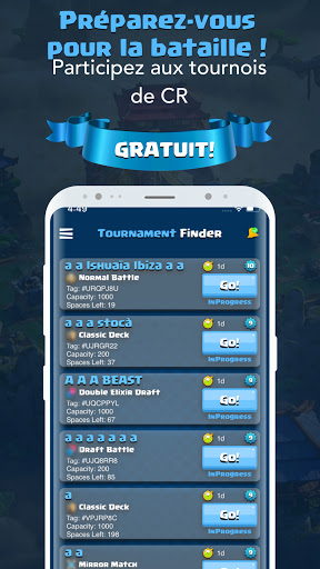 Aperçu de l'application