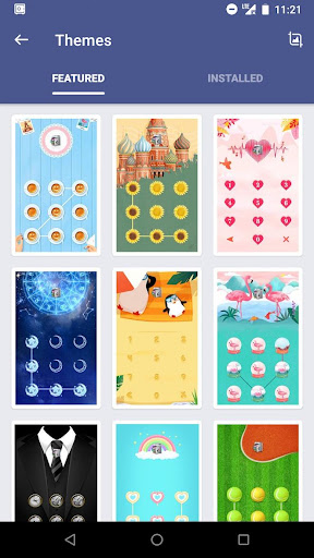 AppLock Theme Rose Screen 3