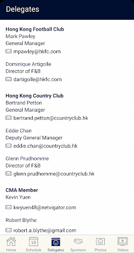 Asian Club Managers Conference Screen 3
